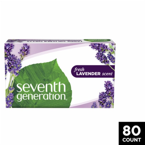 Seventh Generation Fresh Lavender Scent Dryer Sheets