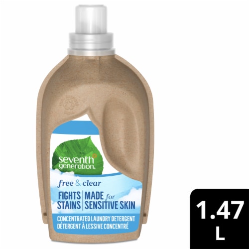 Seventh Generation Free & Clear Concentrated Laundry Detergent Perspective: front