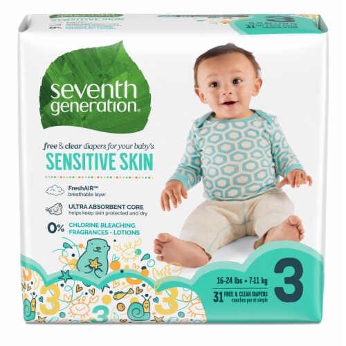 Seventh clearance generation diapers