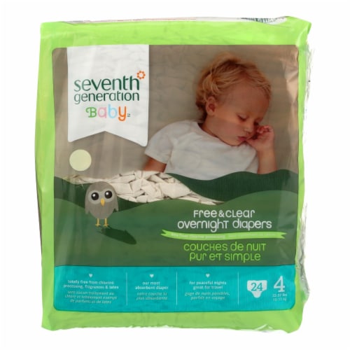 Seventh generation free sales and clear diapers
