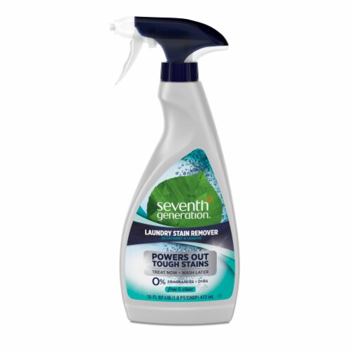 Seventh Generation® Free & Free Laundry Stain Remover Spray Perspective: front