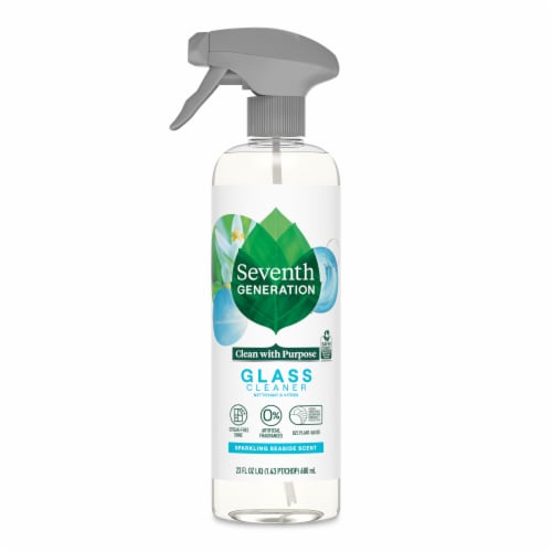 Seventh Generation Sparkling Seaside Scent Glass Cleaner Perspective: front
