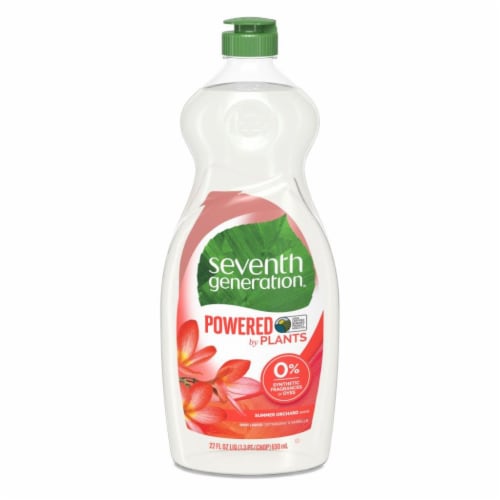 Seventh Generation® Biodegradable Summer Orchard Dish Liquid Soap Perspective: front