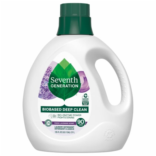 Seventh Generation™ Fresh Lavender Liquid Laundry Detergent Perspective: front
