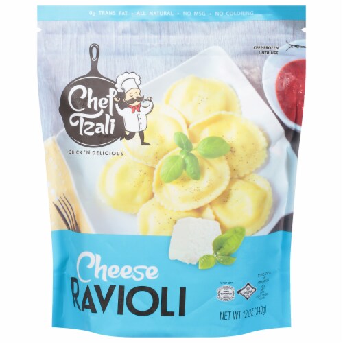 Chef Tzali Cheese Ravioli Perspective: front