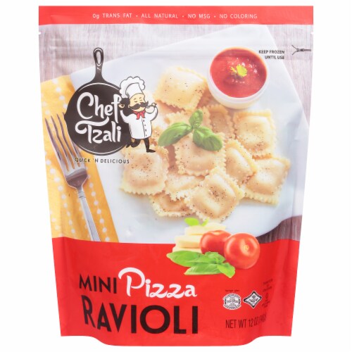 Chef Tzali Pizza Ravioli Perspective: front