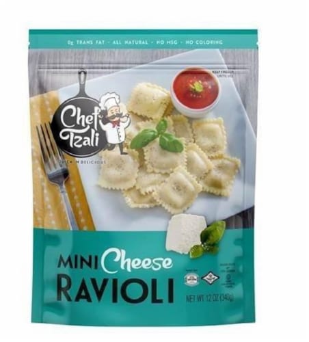 Chef Tzali Mini Cheese Ravioli Perspective: front