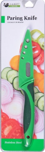ATA Retail Stainless Steel Paring Knife - Red Perspective: front