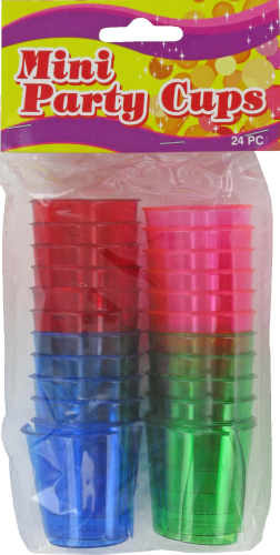 Mini Party Cups - Red