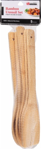 Good Living Bamboo Utensil Set - Natural Perspective: front