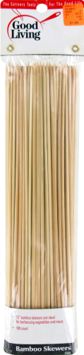 Good Living 12-Inch Bamboo Skewers Perspective: front