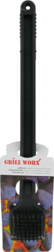 Grill Worx BBQ Long Grill Brush Perspective: front