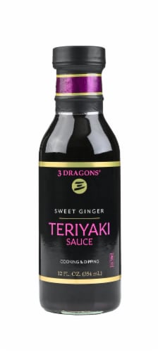 3 Dragons® Sweet Ginger Teriyaki Sauce Perspective: front