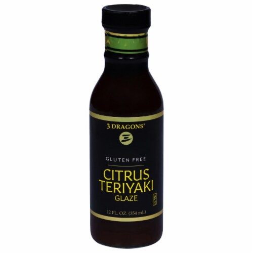 3 Dragons® Citrus Teriyaki Glaze Perspective: front