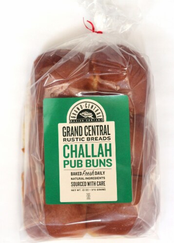 Grand Central Baking Company Challah Pub Buns Perspective: front
