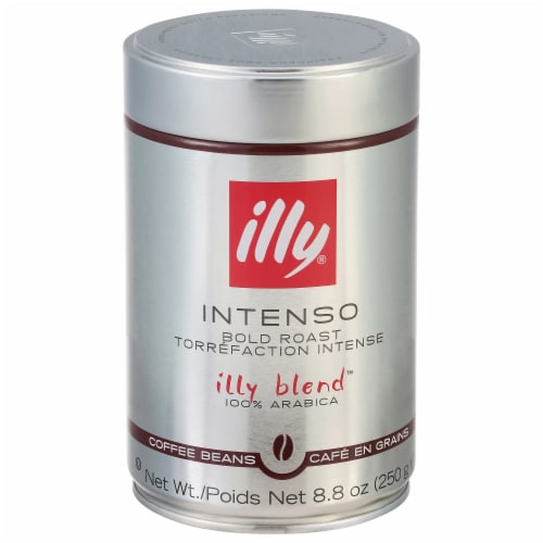 Illy Caffe Intenso Bold Roast Whole Bean Coffee, 8.8 oz - Foods Co.