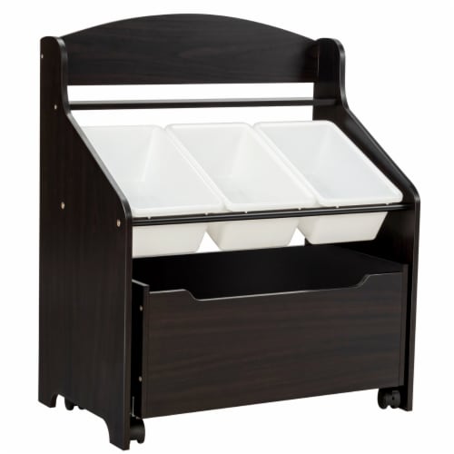 Black sales toy bin