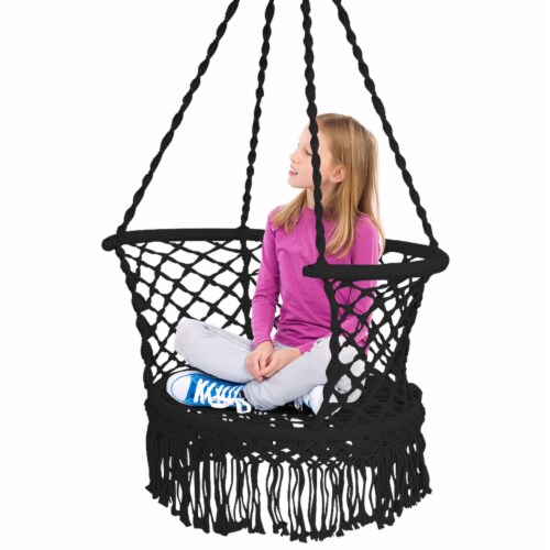 Cotton rope hanging 2025 chair