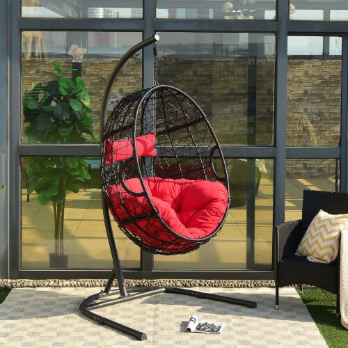 Hanging Egg Chair Cushion Swing Chair Thick Seat Cushion Padded Pad Covers