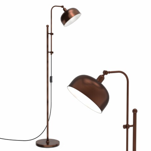 Grønne bønner brænde gøre det muligt for Industrial Floor Lamp Standing Pole Light w/Adjustable Lamp Head & Height  Bronze, 1 unit - Pay Less Super Markets