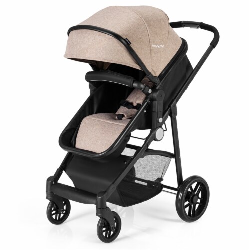 2 In 1 Foldable Baby Stroller Kids Travel Newborn Infant Buggy Pushchair Gray Black Coffee 1 unit Pay Less Super Markets