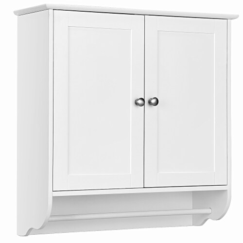 Wall Mounted Bathroom Medicine Cabinet Storage Cupboard w/ Towel Bar,  24''x8.5''x24'' - Kroger