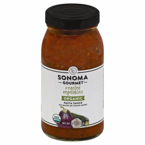 Sonoma Gourmet Roasted Vegetables Organic Pasta Sauce Perspective: front