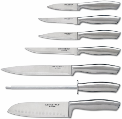 Hampton Forge Kobe Cutlery Set - Silver, 13 pc - Foods Co.