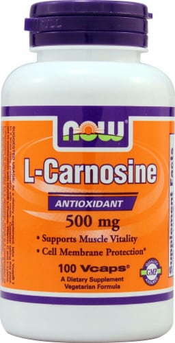 NOW Foods  L-Carnosine Perspective: front