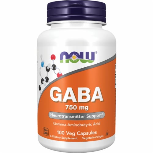GABA Now Foods Dietary Supplement Australia GABA Natural Calming