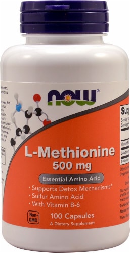 NOW  L-Methionine Perspective: front