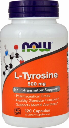 NOW L-Tyrosine Perspective: front