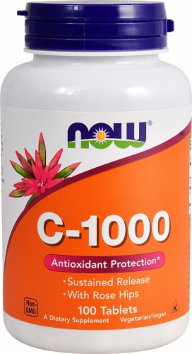NOW Foods  C-1000 with Rose Hips Perspective: front