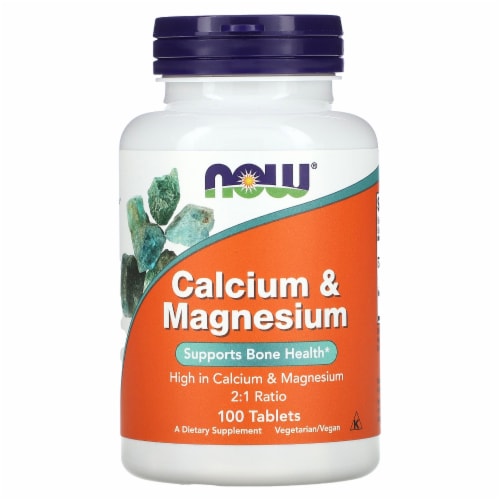 NOW   Calcium & Magnesium Perspective: front