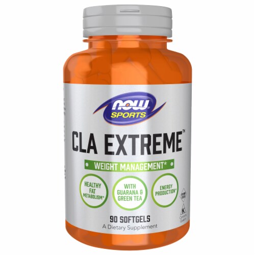 NOW Foods NOW Sports CLA Extreme Weight Management Softgels Perspective: front