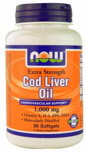 NOW Foods  Cod Liver Oil Perspective: front