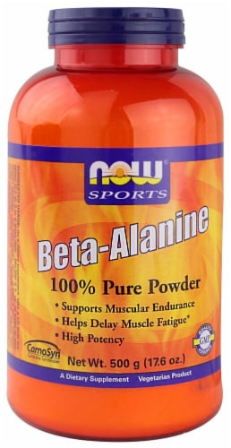 NOW Foods Sports Beta-Alanine Powder Perspective: front