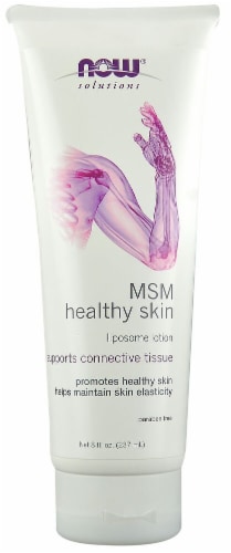 NOW®    MSM Healthy Skin Liposome Lotion Perspective: front