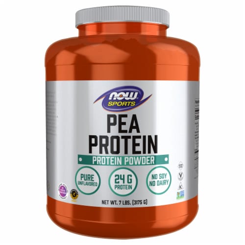 NOW Foods NOW Sports Pea Protein Powder Perspective: front