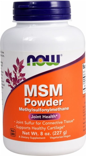 NOW Foods  MSM Powder Perspective: front