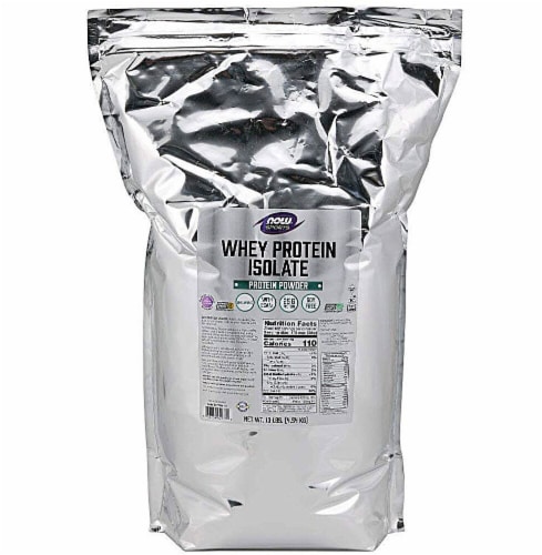 NOW Foods  Sports Whey Protein Isolate   Natural Unflavored Perspective: front