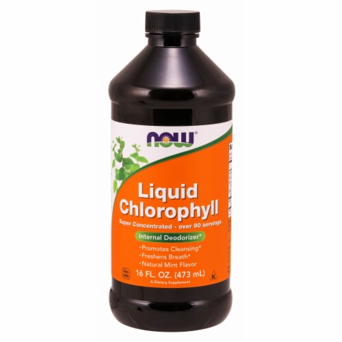 NOW® Liquid Chlorophyll Perspective: front