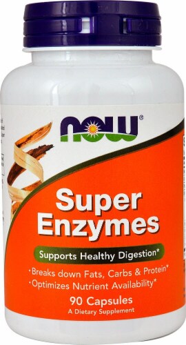NOW Super Enzymes Perspective: front