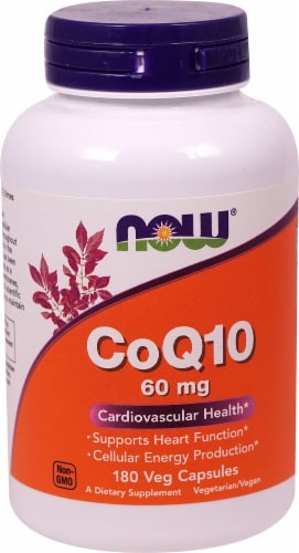 NOW Foods  CoQ10 Perspective: front