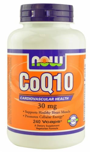 NOW Foods  CoQ10 Perspective: front