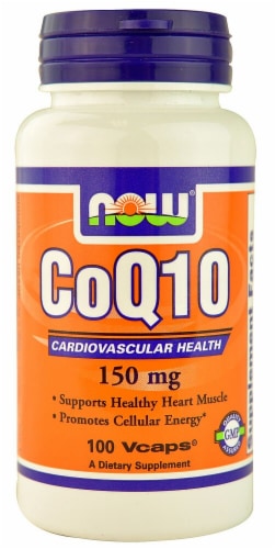 NOW Foods  CoQ10 Perspective: front