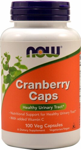 NOW Cranberry Caps Perspective: front