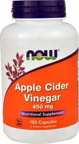 NOW Apple Cider Vinegar Perspective: front