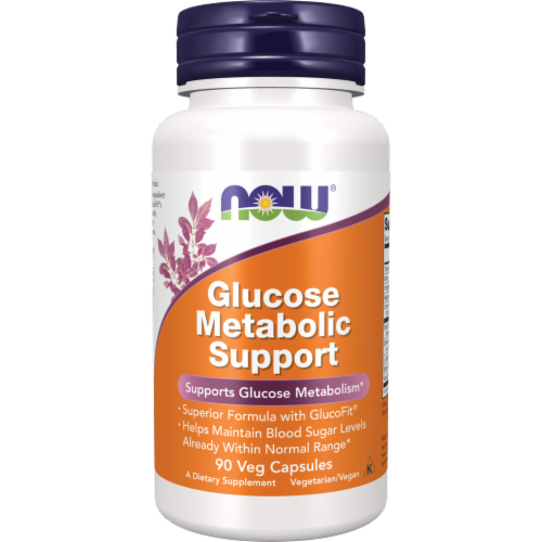 NOW Foods  Glucose Metabolic Support Perspective: front