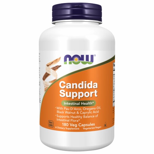 NOW Foods  Candida Support Perspective: front